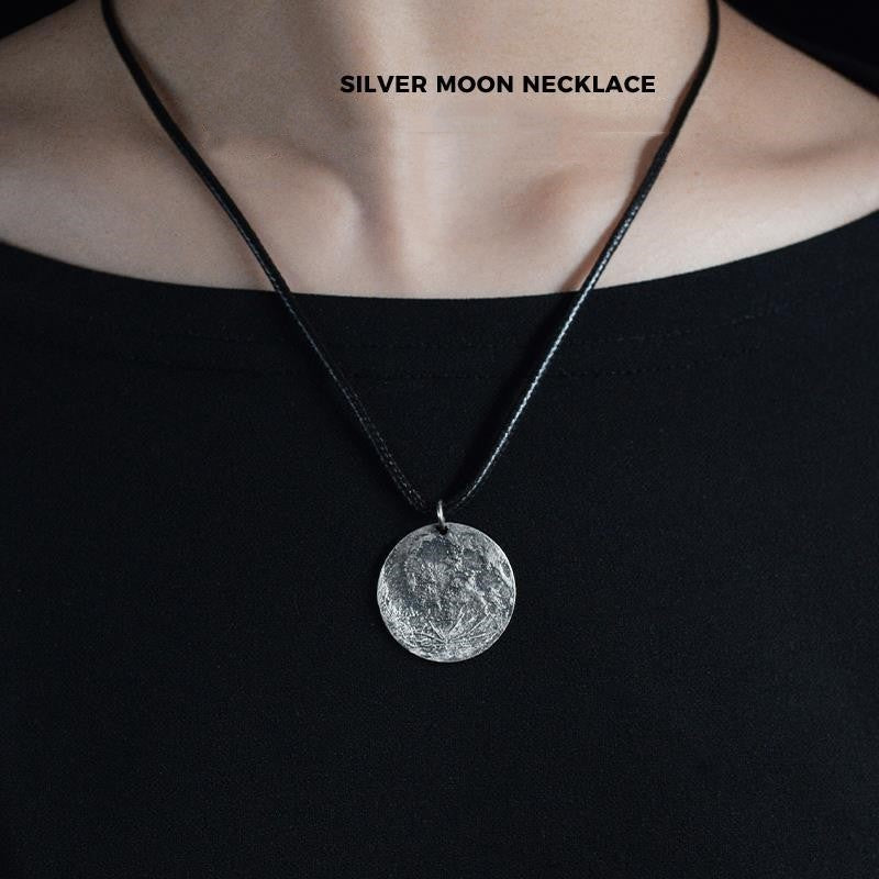 Collier Lune en Argent
