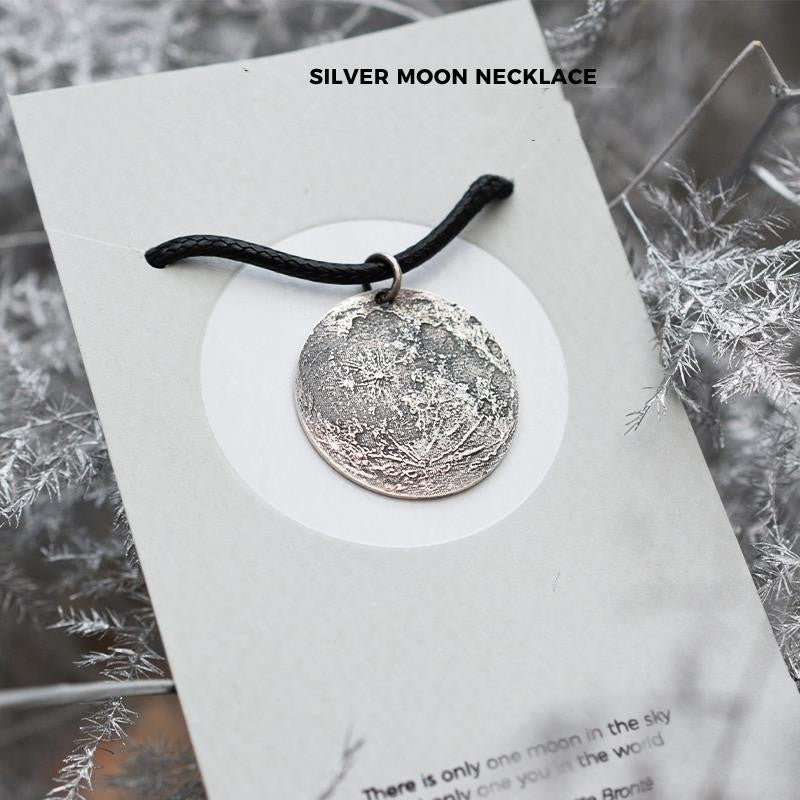 Collier Lune en Argent