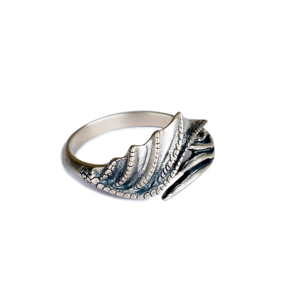 Bague d'aigle à plumes