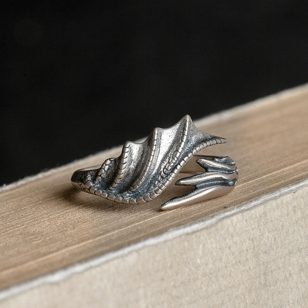 Bague d'aigle à plumes