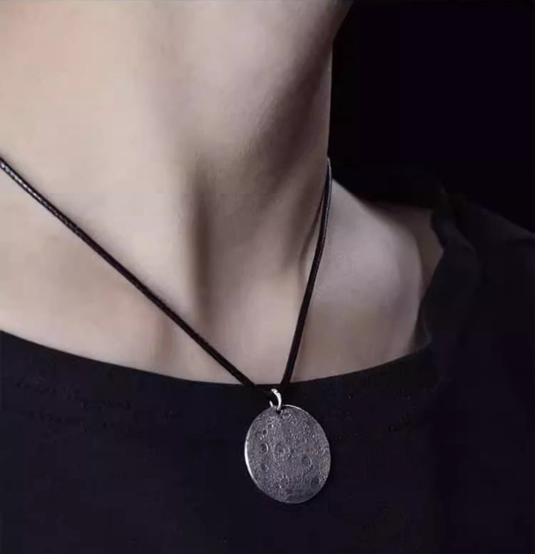 Collier Lune en Argent