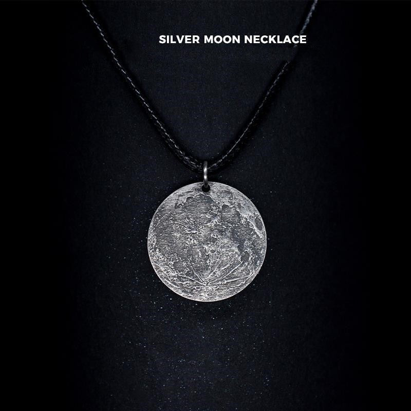 Collier Lune en Argent