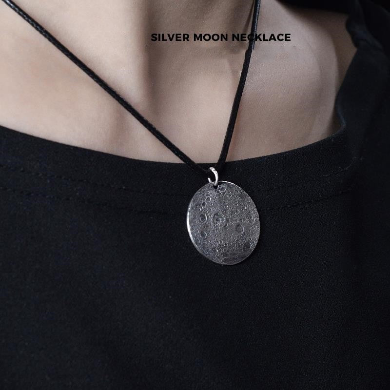 Collier Lune en Argent