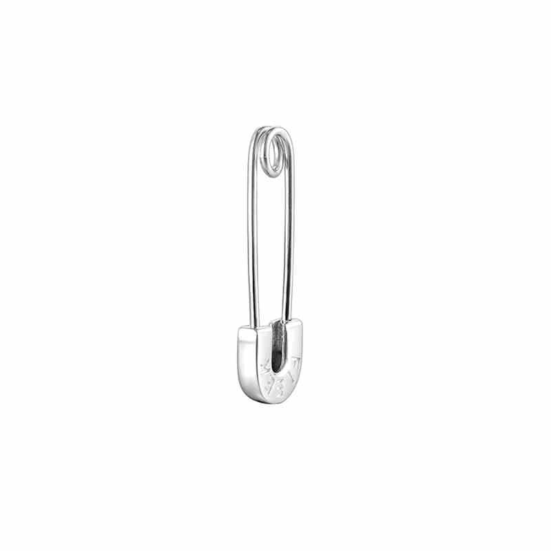 Boucles d'Oreilles Punk Hip Hop FLEEK en Argent S925