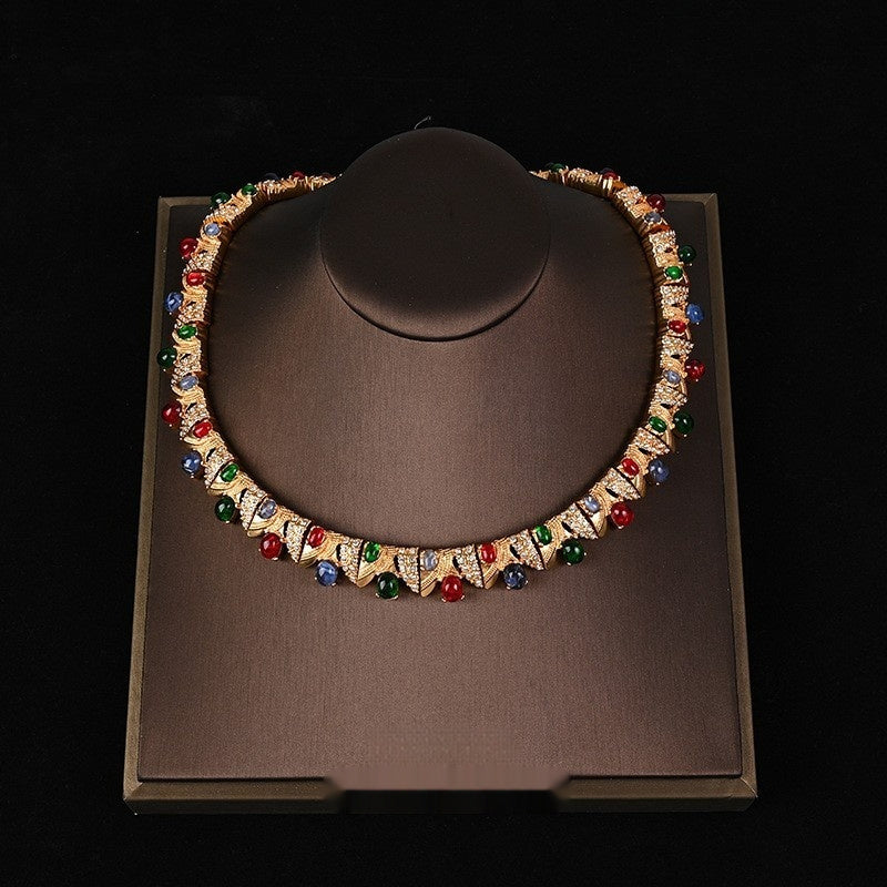 Set de Bijoux Retro Mi-ancien Style Palais