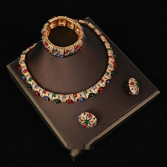 Set de Bijoux Retro Mi-ancien Style Palais