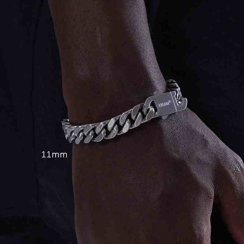 Bracelet cubain audacieuse et simple