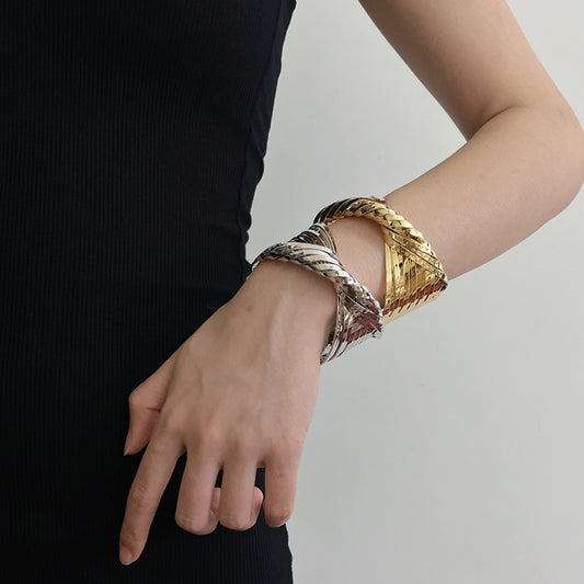 ✨ Bracelet Ajustable Élégance Métallique ✨