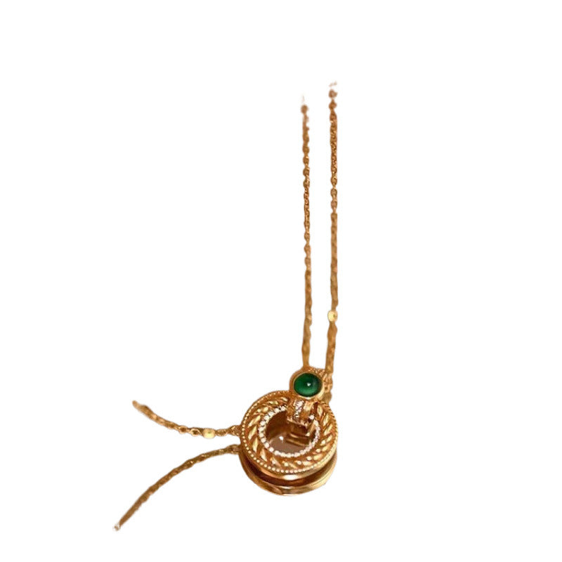 Emerald Reverie necklace