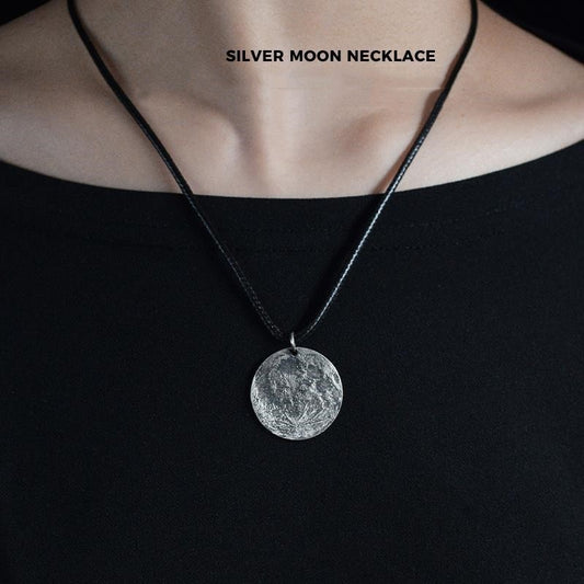 Silver Moon Necklace