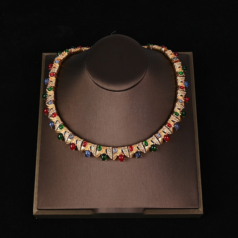 Set de Bijoux Retro Mi-ancien Style Palais